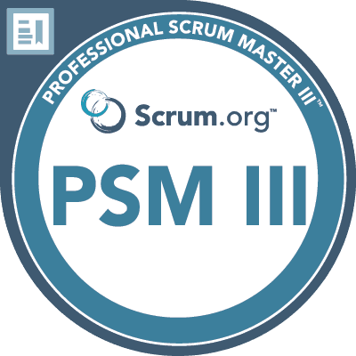 psm-iii certification badge